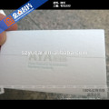 Custom shape letterpress paper two sided luxury business cards printers